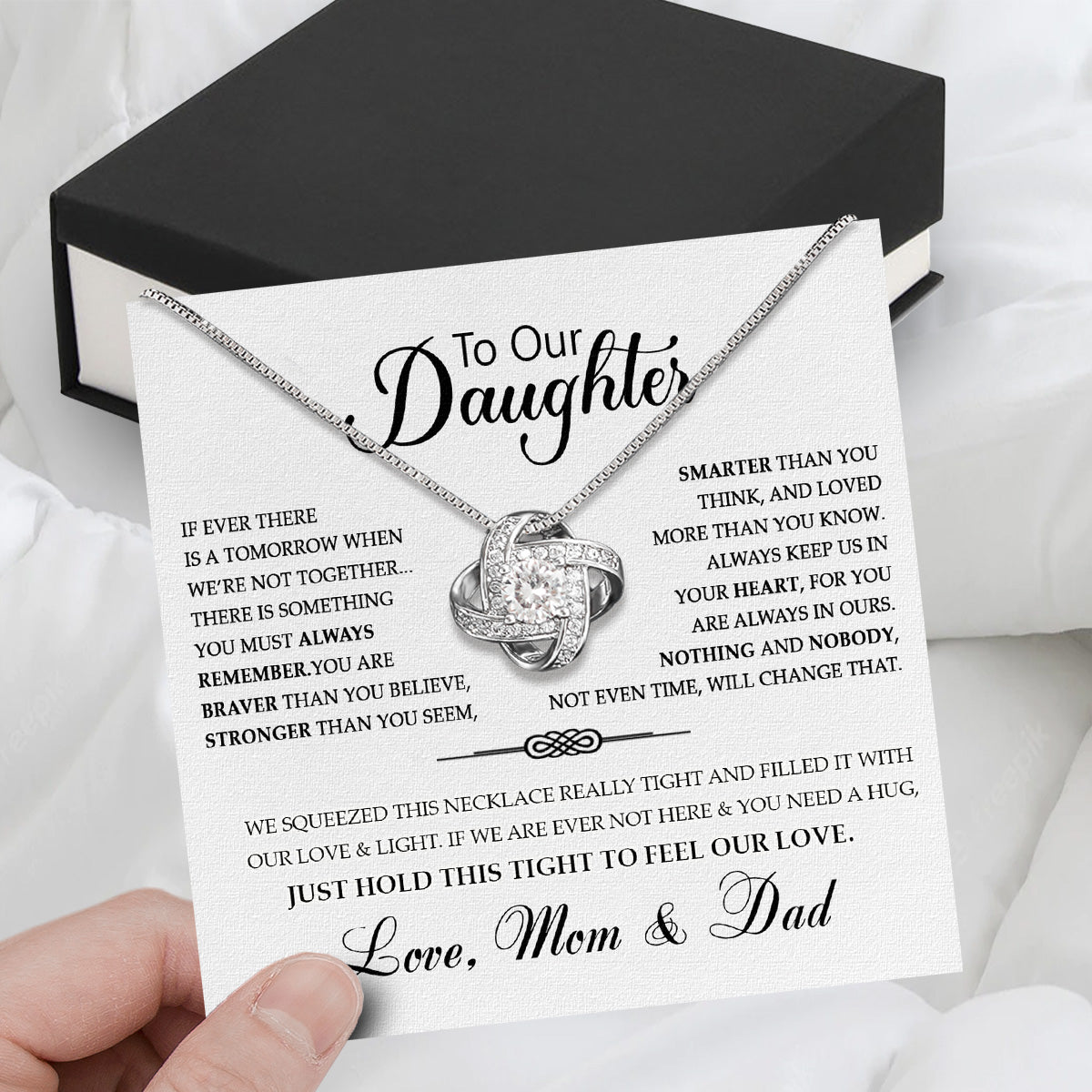 Daughter Necklace from Mom and Dad: A Timeless Symbol of Love and Pride