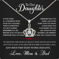 Thumbnail for Daughter Necklace from Mom and Dad: A Timeless Symbol of Love and Pride