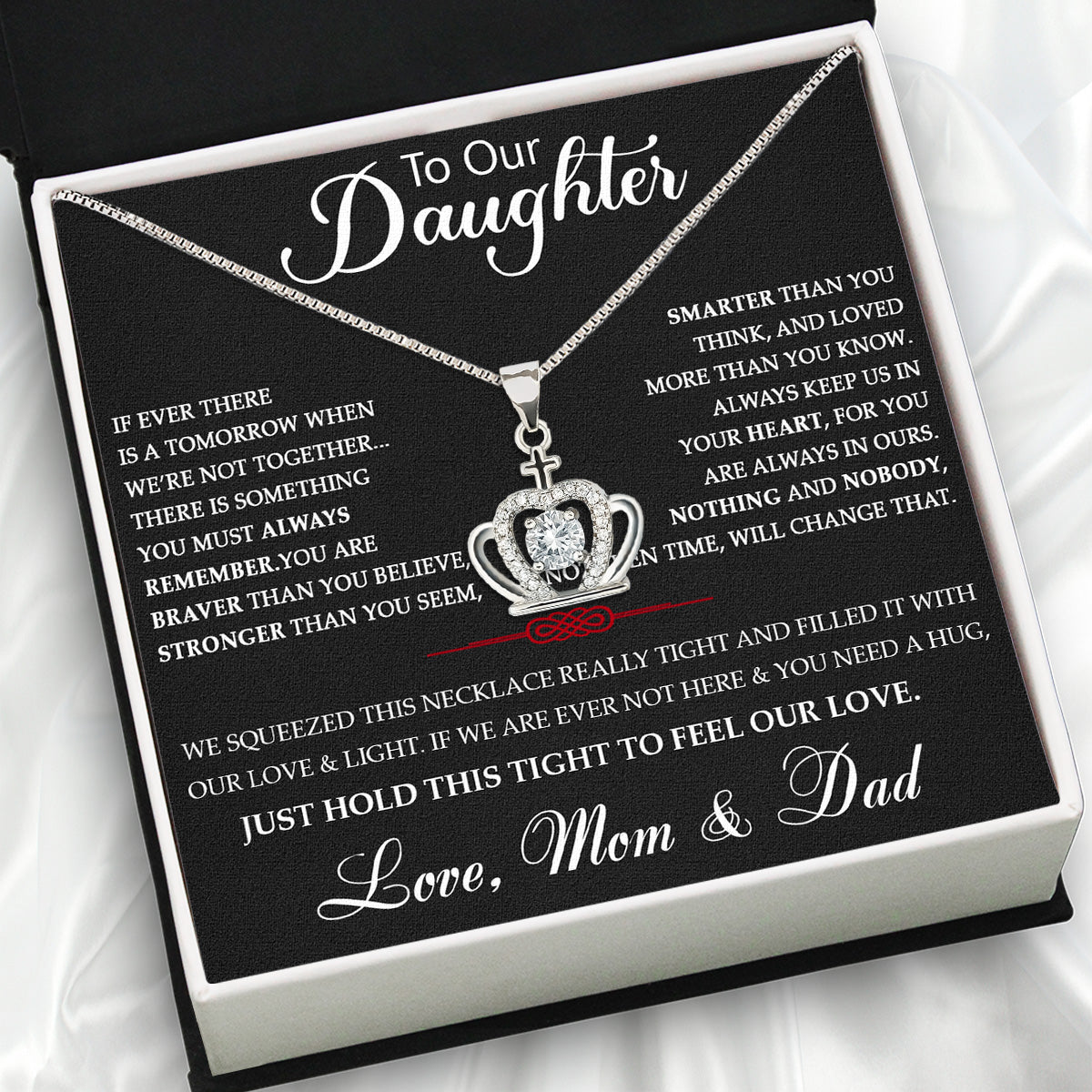 Daughter Necklace from Mom and Dad: A Timeless Symbol of Love and Pride