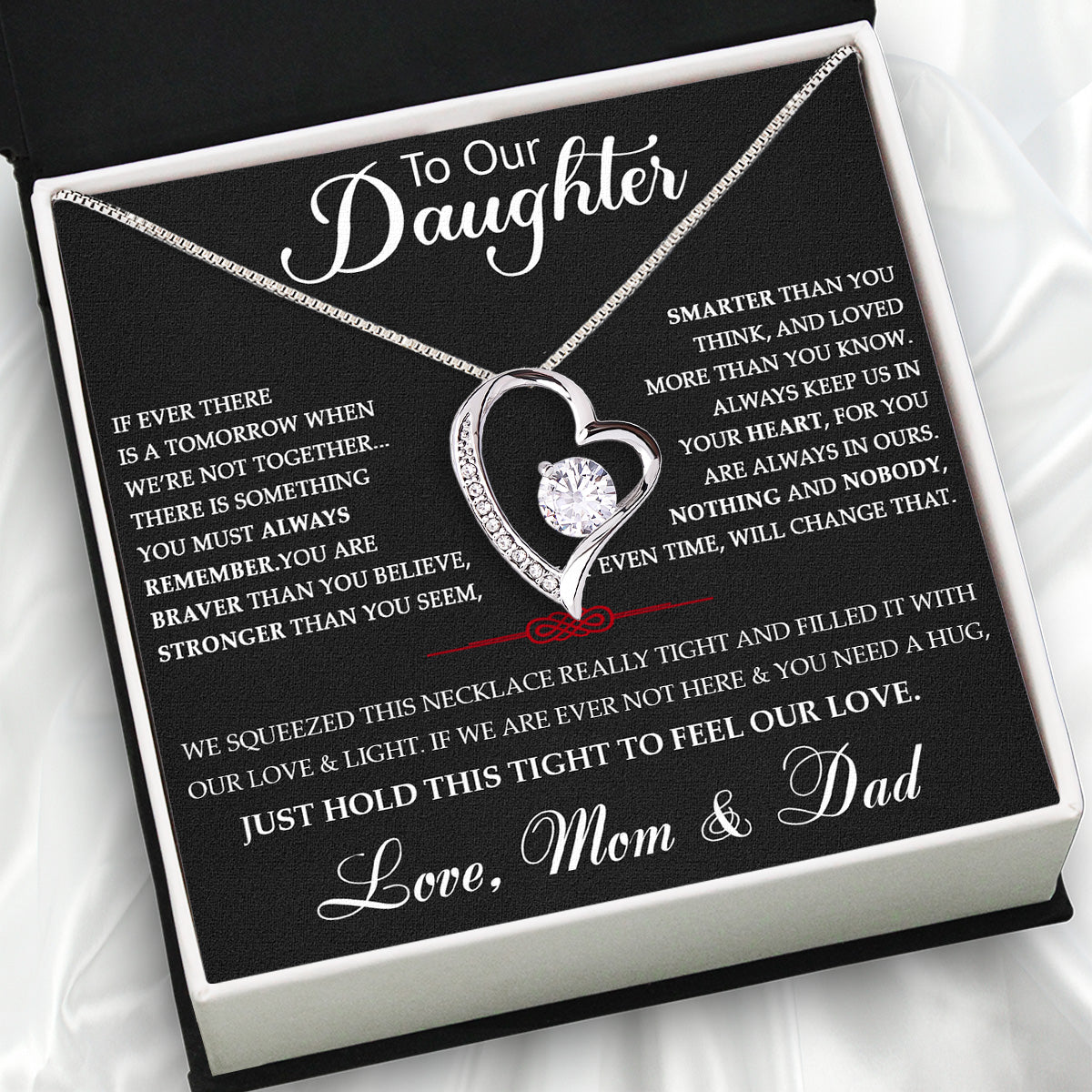 Daughter Necklace from Mom and Dad: A Timeless Symbol of Love and Pride