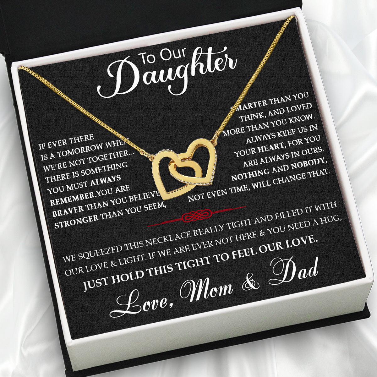 Daughter Necklace from Mom and Dad: A Timeless Symbol of Love and Pride