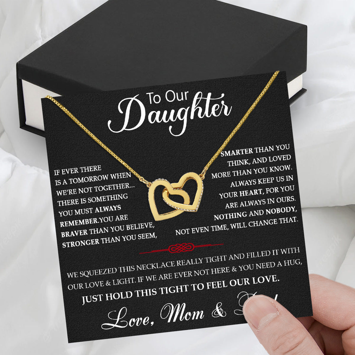 Daughter Necklace from Mom and Dad: A Timeless Symbol of Love and Pride