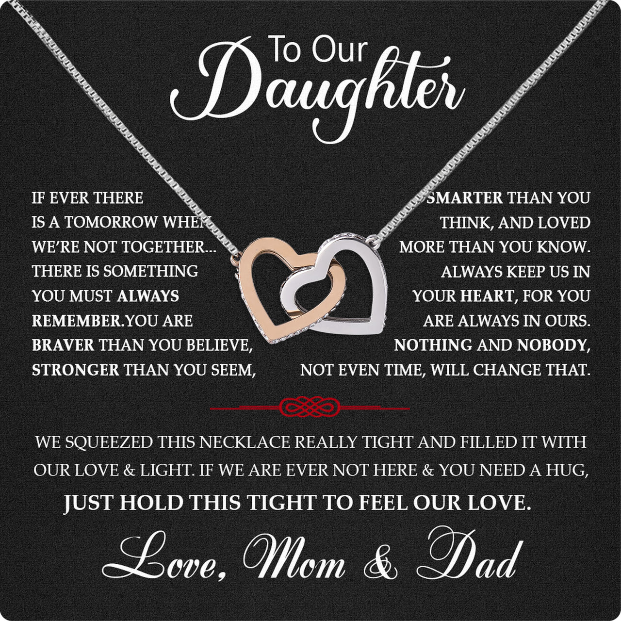 Daughter Necklace from Mom and Dad: A Timeless Symbol of Love and Pride