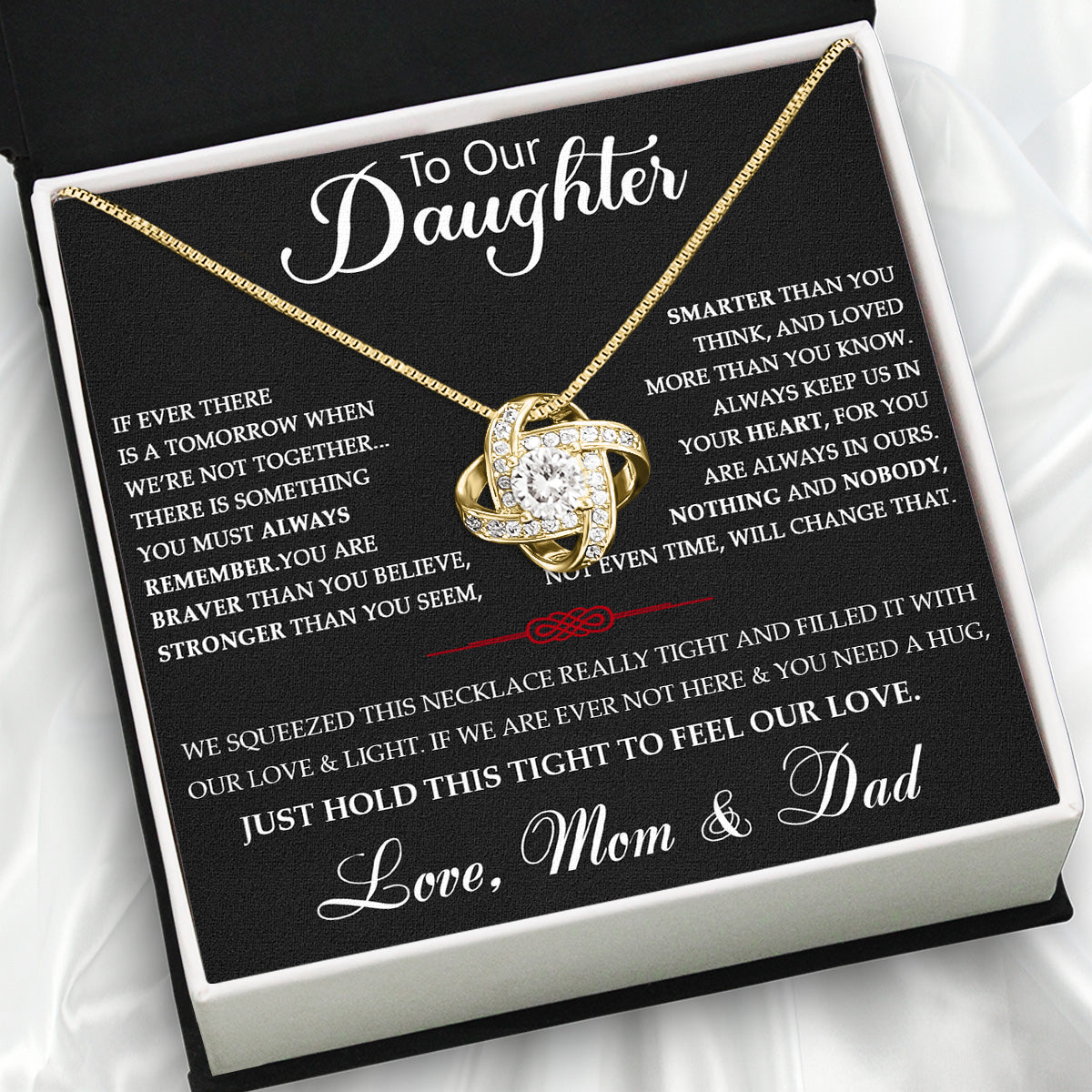 Daughter Necklace from Mom and Dad: A Timeless Symbol of Love and Pride