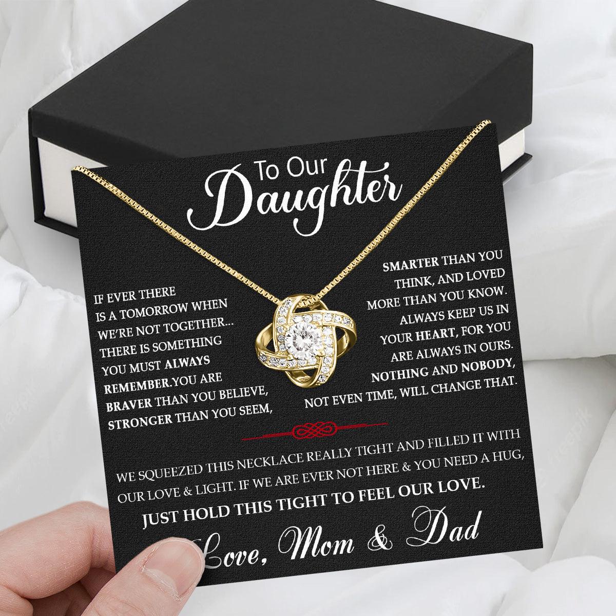 Daughter Necklace from Mom and Dad: A Timeless Symbol of Love and Pride