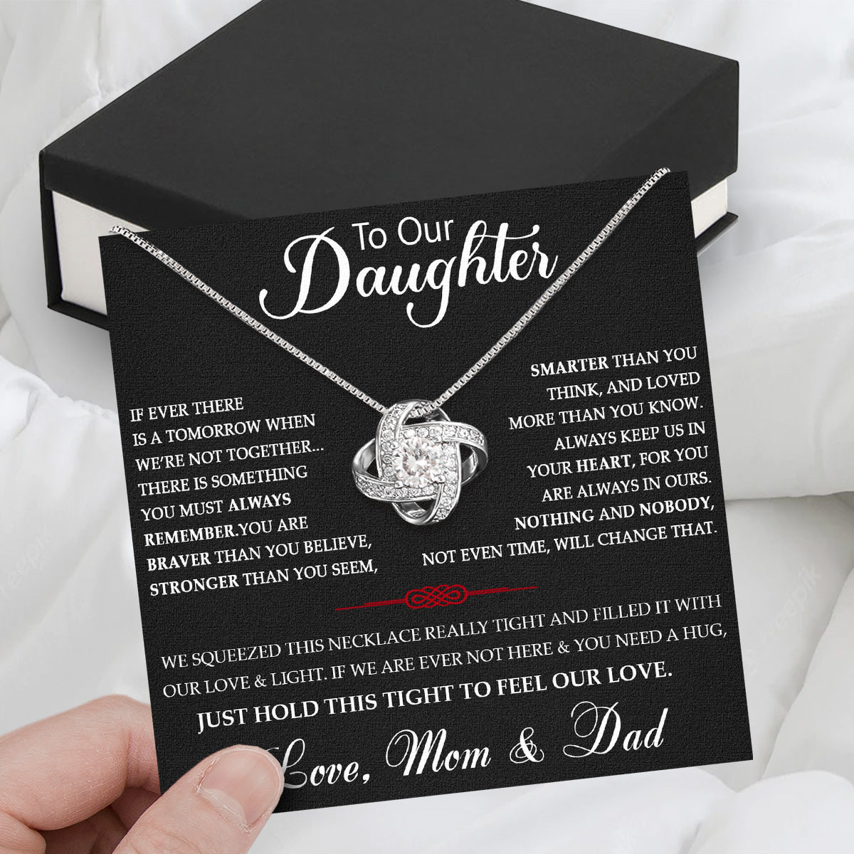 Daughter Necklace from Mom and Dad: A Timeless Symbol of Love and Pride