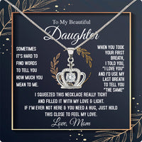 Thumbnail for Daughter from Mom Necklace: A Lighted Reminder of Your Unbreakable Love