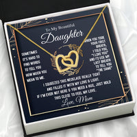 Thumbnail for Daughter from Mom Necklace: A Lighted Reminder of Your Unbreakable Love