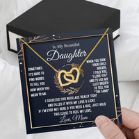 Thumbnail for Daughter from Mom Necklace: A Lighted Reminder of Your Unbreakable Love