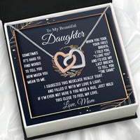 Thumbnail for Daughter from Mom Necklace: A Lighted Reminder of Your Unbreakable Love