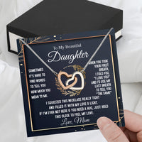 Thumbnail for Daughter from Mom Necklace: A Lighted Reminder of Your Unbreakable Love