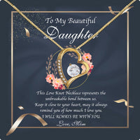 Thumbnail for Daughter from Mom Necklace: A Lighted Reminder of Your Unbreakable Love