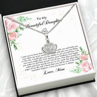 Thumbnail for Daughter from Mom Necklace: A Lighted Reminder of Your Unbreakable Love