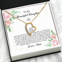 Thumbnail for Daughter from Mom Necklace: A Lighted Reminder of Your Unbreakable Love