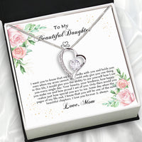 Thumbnail for Daughter from Mom Necklace: A Lighted Reminder of Your Unbreakable Love