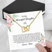 Thumbnail for Daughter from Mom Necklace: A Lighted Reminder of Your Unbreakable Love