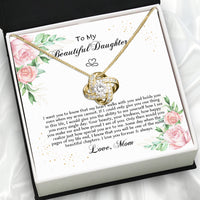 Thumbnail for Daughter from Mom Necklace: A Lighted Reminder of Your Unbreakable Love