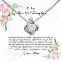 Thumbnail for Daughter from Mom Necklace: A Lighted Reminder of Your Unbreakable Love