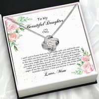 Thumbnail for Daughter from Mom Necklace: A Lighted Reminder of Your Unbreakable Love