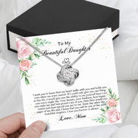 Thumbnail for Daughter from Mom Necklace: A Lighted Reminder of Your Unbreakable Love