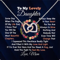 Thumbnail for Daughter from Mom Necklace: A Lighted Reminder of Your Unbreakable Love