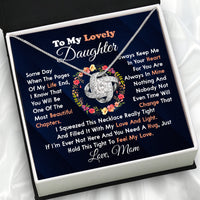 Thumbnail for Daughter from Mom Necklace: A Lighted Reminder of Your Unbreakable Love