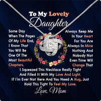 Thumbnail for Daughter from Mom Necklace: A Lighted Reminder of Your Unbreakable Love