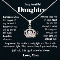 Thumbnail for Daughter from Mom Necklace: A Lighted Reminder of Your Unbreakable Love