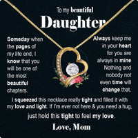 Thumbnail for Daughter from Mom Necklace: A Lighted Reminder of Your Unbreakable Love