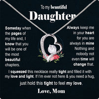 Thumbnail for Daughter from Mom Necklace: A Lighted Reminder of Your Unbreakable Love