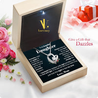 Thumbnail for Daughter from Mom Necklace: A Lighted Reminder of Your Unbreakable Love