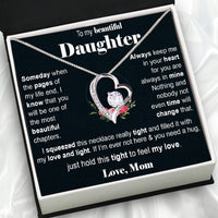 Thumbnail for Daughter from Mom Necklace: A Lighted Reminder of Your Unbreakable Love