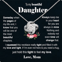 Thumbnail for Daughter from Mom Necklace: A Lighted Reminder of Your Unbreakable Love