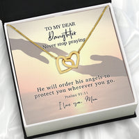 Thumbnail for Daughter from Mom Necklace: A Lighted Reminder of Your Unbreakable Love