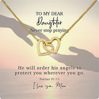 Thumbnail for Daughter from Mom Necklace: A Lighted Reminder of Your Unbreakable Love