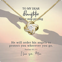 Thumbnail for Daughter from Mom Necklace: A Lighted Reminder of Your Unbreakable Love