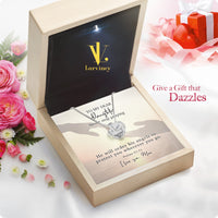 Thumbnail for Daughter from Mom Necklace: A Lighted Reminder of Your Unbreakable Love