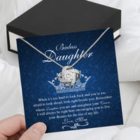 Thumbnail for Daughter from Mom Necklace: A Lighted Reminder of Your Unbreakable Love