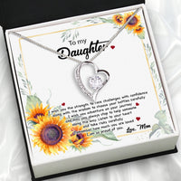 Thumbnail for Daughter from Mom Necklace: A Lighted Reminder of Your Unbreakable Love