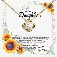 Thumbnail for Daughter from Mom Necklace: A Lighted Reminder of Your Unbreakable Love