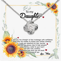 Thumbnail for Daughter from Mom Necklace: A Lighted Reminder of Your Unbreakable Love