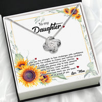 Thumbnail for Daughter from Mom Necklace: A Lighted Reminder of Your Unbreakable Love