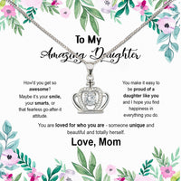 Thumbnail for Daughter from Mom Necklace: A Lighted Reminder of Your Unbreakable Love