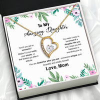 Thumbnail for Daughter from Mom Necklace: A Lighted Reminder of Your Unbreakable Love