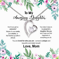 Thumbnail for Daughter from Mom Necklace: A Lighted Reminder of Your Unbreakable Love