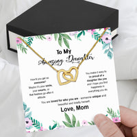 Thumbnail for Daughter from Mom Necklace: A Lighted Reminder of Your Unbreakable Love