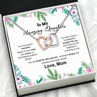 Thumbnail for Daughter from Mom Necklace: A Lighted Reminder of Your Unbreakable Love