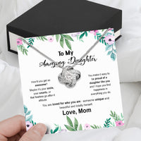 Thumbnail for Daughter from Mom Necklace: A Lighted Reminder of Your Unbreakable Love