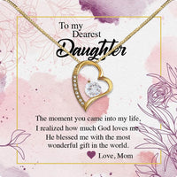 Thumbnail for Daughter from Mom Necklace: A Lighted Reminder of Your Unbreakable Love