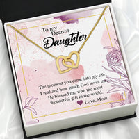 Thumbnail for Daughter from Mom Necklace: A Lighted Reminder of Your Unbreakable Love